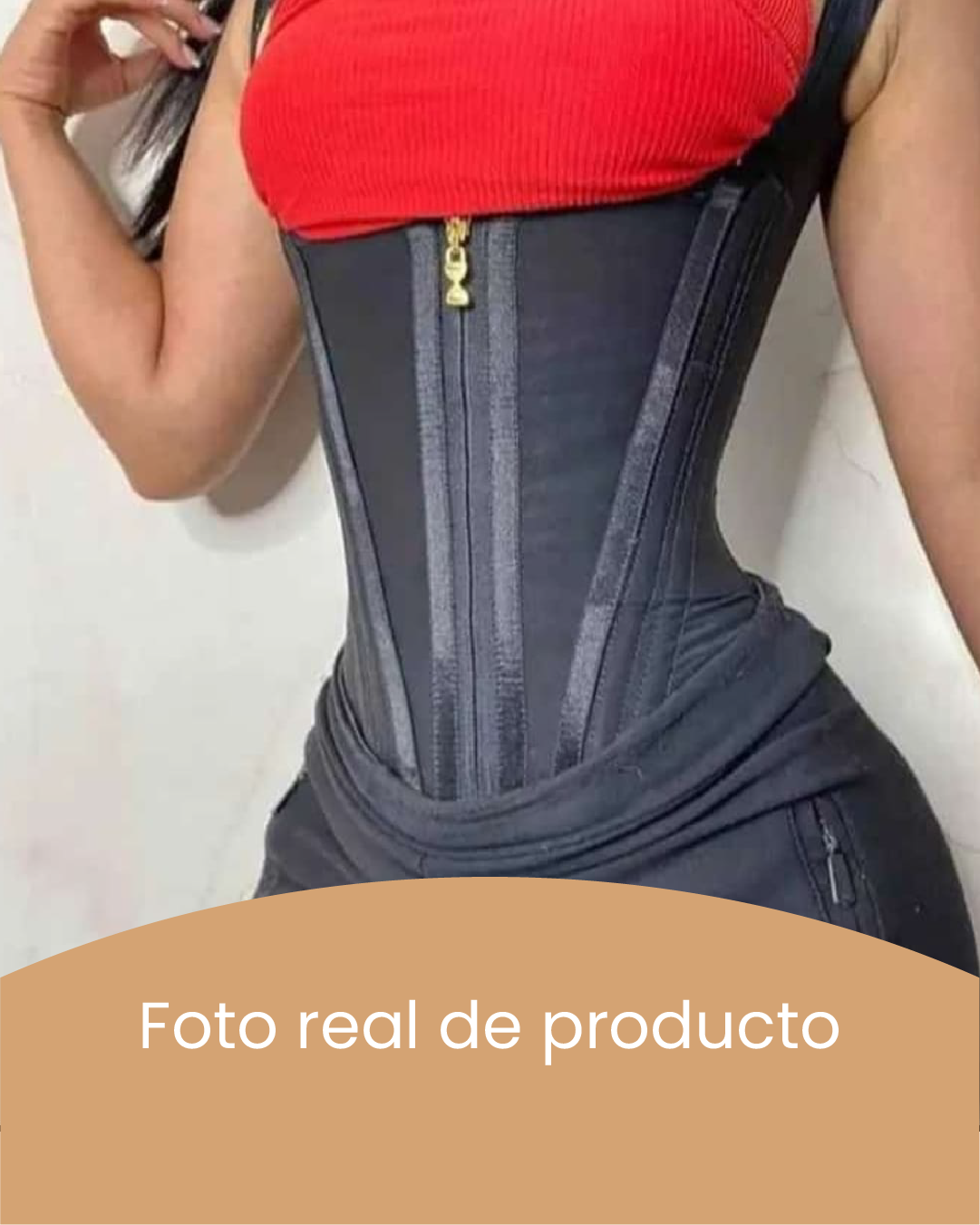 CHALECO EFECTO RELOJ DE ARENA