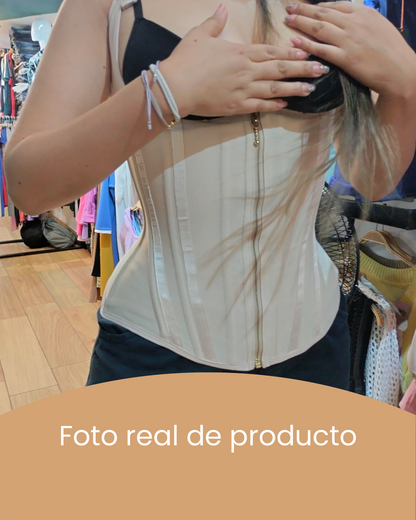 CHALECO EFECTO RELOJ DE ARENA